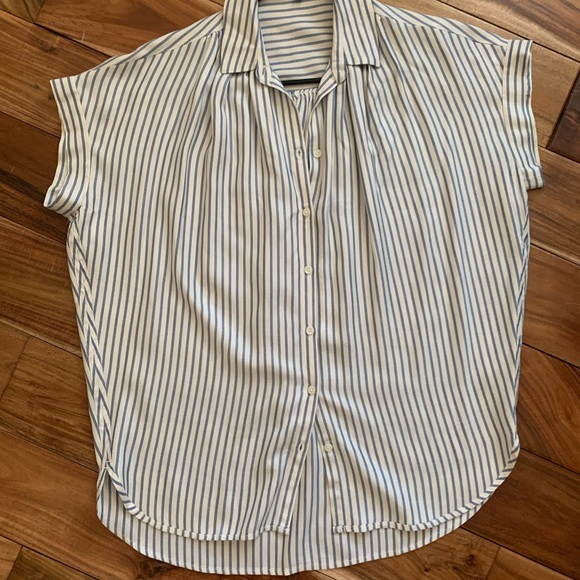 Madewell central drapey shirt - Picture 2 of 5